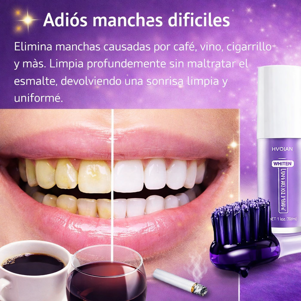 Pasta Blanqueadora de Dientes Purple