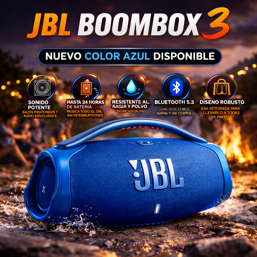 Parlante JBL Boombox 3