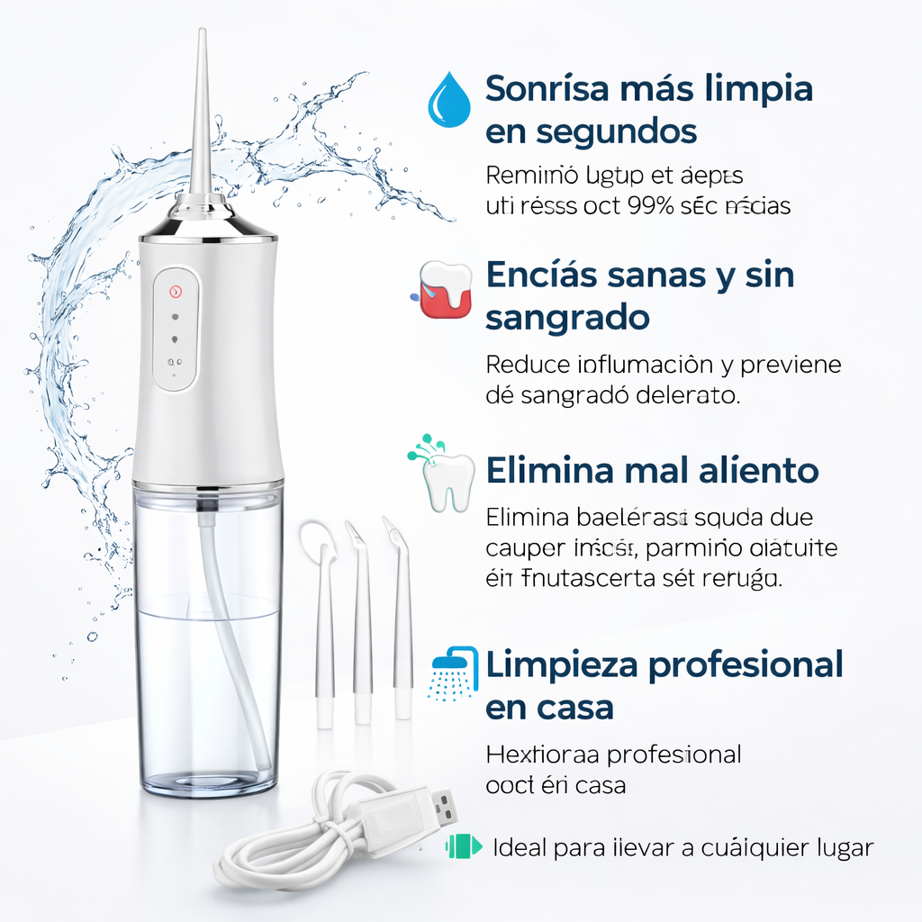 Irrigador Bucal Portatil