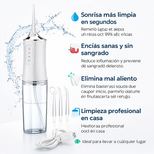 Irrigador Bucal Portatil