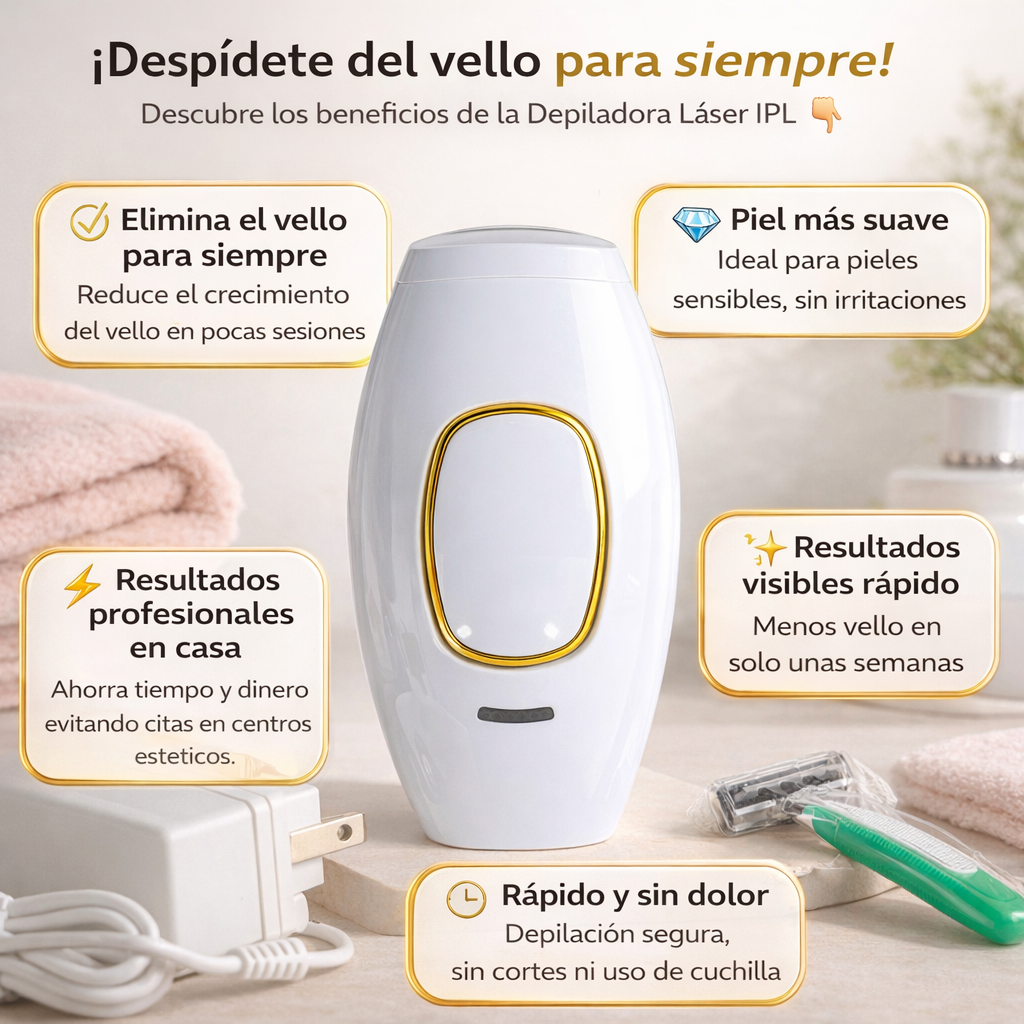 Depiladora Laser IPL