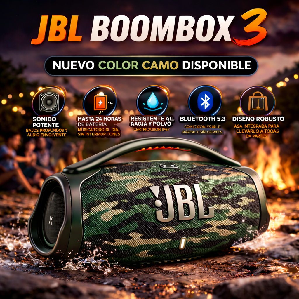 Parlante JBL Boombox 3