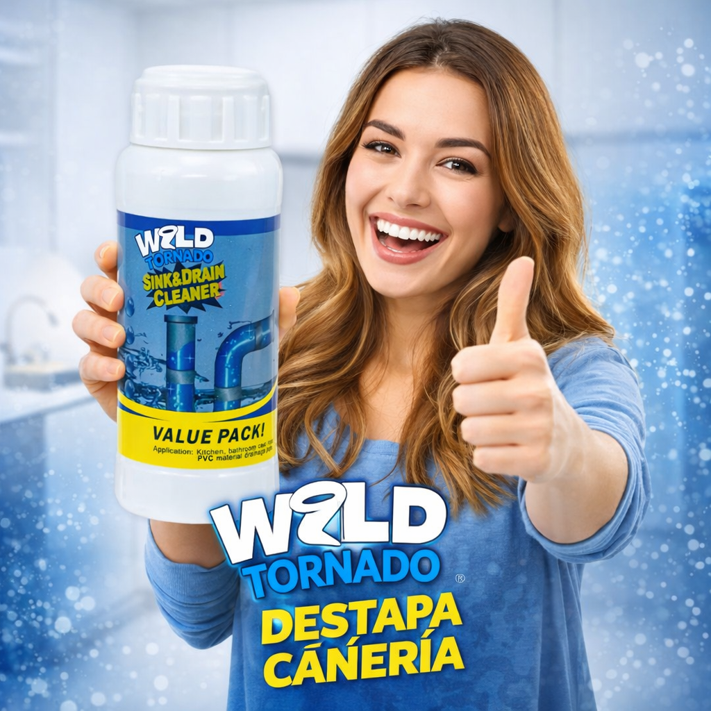 Wild Tornado Destapa Cañeria