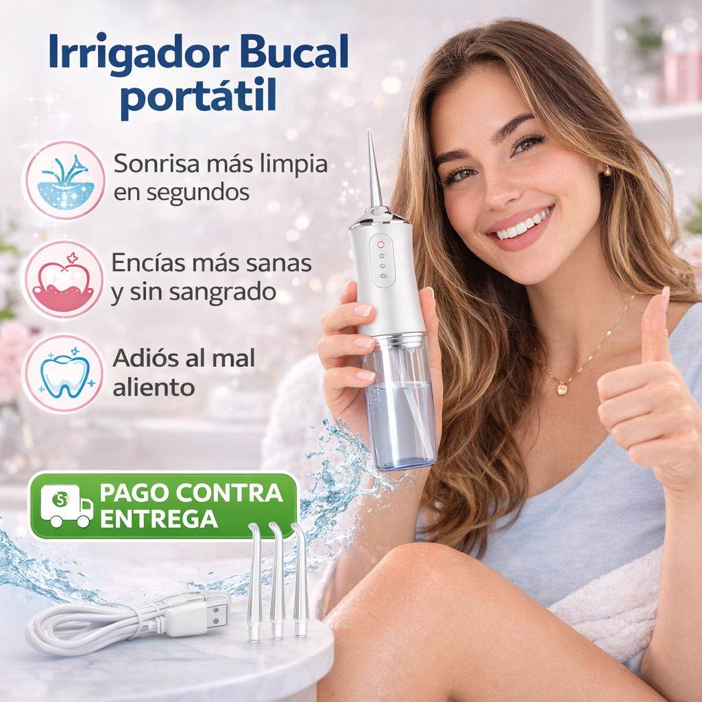 Irrigador Bucal Portatil