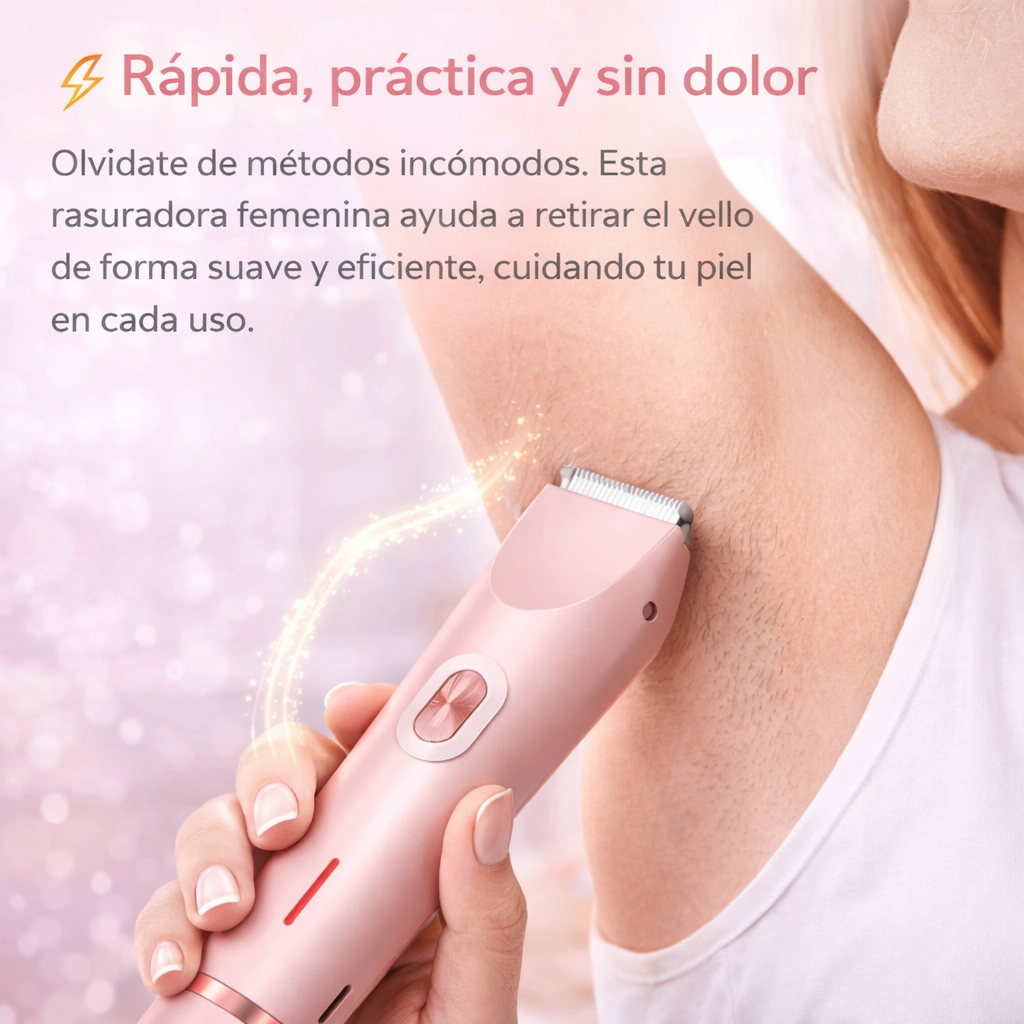 Rasuradora Depiladora Para Mujer 2 en 1