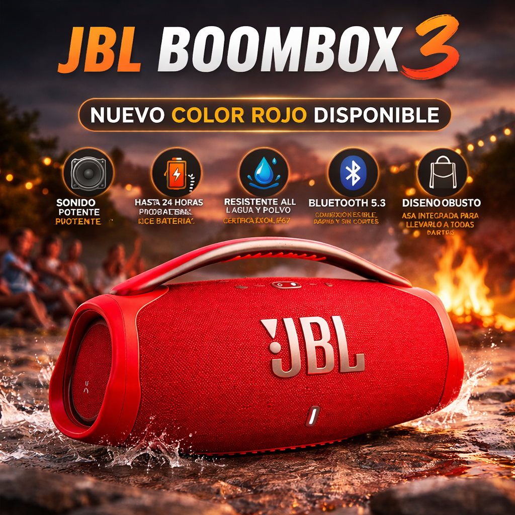 Parlante JBL Boombox 3