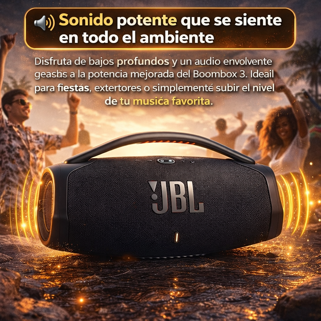 Parlante JBL Boombox 3